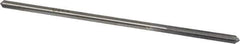 Made in USA - 0.121" High Speed Steel 4 Flute Chucking Reamer - Straight Flute, 0.112" Straight Shank, 7/8" Flute Length, 3-1/2" OAL - Apex Tool & Supply