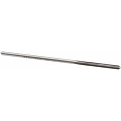 Made in USA - 0.1225" High Speed Steel 4 Flute Chucking Reamer - Apex Tool & Supply