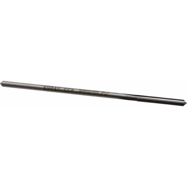 Made in USA - 0.1265" High Speed Steel 4 Flute Chucking Reamer - Apex Tool & Supply