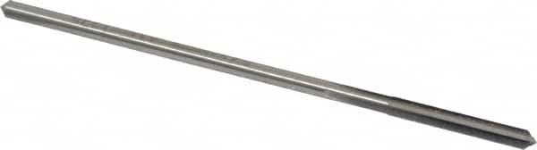 Made in USA - 0.1275" High Speed Steel 4 Flute Chucking Reamer - Apex Tool & Supply