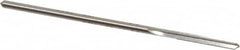 Made in USA - 0.128" High Speed Steel 4 Flute Chucking Reamer - Apex Tool & Supply