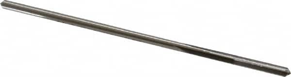 Made in USA - 0.1305" High Speed Steel 4 Flute Chucking Reamer - Apex Tool & Supply
