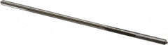 Made in USA - 0.1305" High Speed Steel 4 Flute Chucking Reamer - Apex Tool & Supply