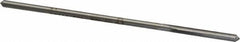 Made in USA - 0.132" High Speed Steel 4 Flute Chucking Reamer - Straight Flute, 0.119" Straight Shank, 7/8" Flute Length, 3-1/2" OAL - Apex Tool & Supply