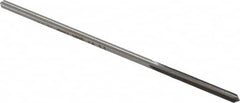 Made in USA - 0.1325" High Speed Steel 4 Flute Chucking Reamer - Apex Tool & Supply