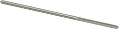 Made in USA - 0.1335" High Speed Steel 4 Flute Chucking Reamer - Apex Tool & Supply