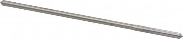 Made in USA - 0.1355" High Speed Steel 4 Flute Chucking Reamer - Apex Tool & Supply