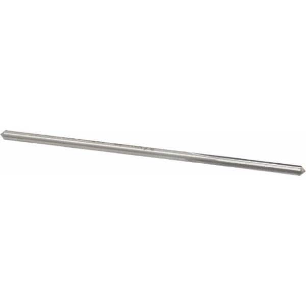 Made in USA - 0.1365" High Speed Steel 4 Flute Chucking Reamer - Apex Tool & Supply