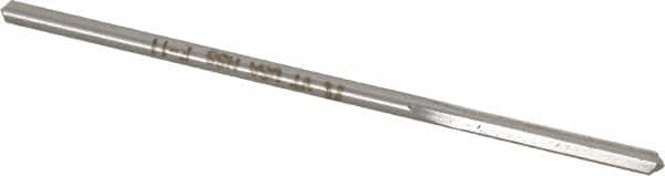 Made in USA - 0.137" High Speed Steel 4 Flute Chucking Reamer - Apex Tool & Supply
