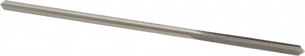 Made in USA - 0.142" High Speed Steel 4 Flute Chucking Reamer - Apex Tool & Supply