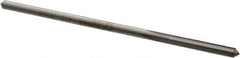 Made in USA - 0.155" High Speed Steel 4 Flute Chucking Reamer - Straight Flute, 0.146" Straight Shank, 1" Flute Length, 4" OAL - Apex Tool & Supply