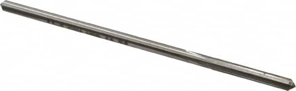 Made in USA - 0.1555" High Speed Steel 4 Flute Chucking Reamer - Apex Tool & Supply