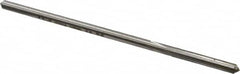 Made in USA - 0.1555" High Speed Steel 4 Flute Chucking Reamer - Apex Tool & Supply