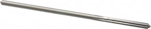 Made in USA - 0.1665" High Speed Steel 6 Flute Chucking Reamer - Apex Tool & Supply