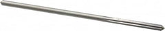 Made in USA - 0.1665" High Speed Steel 6 Flute Chucking Reamer - Apex Tool & Supply