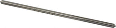 Made in USA - 0.168" High Speed Steel 6 Flute Chucking Reamer - Straight Flute, 0.1595" Straight Shank, 1-1/8" Flute Length, 4-1/2" OAL - Apex Tool & Supply