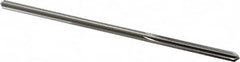 Made in USA - 0.172" High Speed Steel 6 Flute Chucking Reamer - Apex Tool & Supply