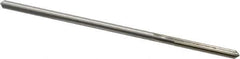 Made in USA - 0.1725" High Speed Steel 6 Flute Chucking Reamer - Straight Flute, 0.1645" Straight Shank, 1-1/8" Flute Length, 4-1/2" OAL - Apex Tool & Supply