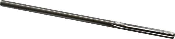 Made in USA - 0.192" High Speed Steel 6 Flute Chucking Reamer - Straight Flute, 0.186" Straight Shank, 1-1/4" Flute Length, 5" OAL - Apex Tool & Supply