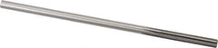 Made in USA - 0.194" High Speed Steel 6 Flute Chucking Reamer - Straight Flute, 0.186" Straight Shank, 1-1/4" Flute Length, 5" OAL - Apex Tool & Supply