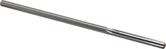 Made in USA - 0.1945" High Speed Steel 6 Flute Chucking Reamer - Straight Flute, 0.186" Straight Shank, 1-1/4" Flute Length, 5" OAL - Apex Tool & Supply