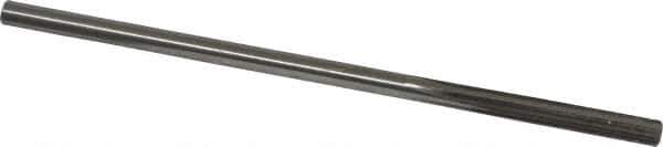 Made in USA - 0.195" High Speed Steel 6 Flute Chucking Reamer - Straight Flute, 0.186" Straight Shank, 1-1/4" Flute Length, 5" OAL - Apex Tool & Supply