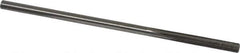 Made in USA - 0.195" High Speed Steel 6 Flute Chucking Reamer - Straight Flute, 0.186" Straight Shank, 1-1/4" Flute Length, 5" OAL - Apex Tool & Supply