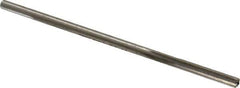 Made in USA - 0.1955" High Speed Steel 6 Flute Chucking Reamer - Straight Flute, 0.186" Straight Shank, 1-1/4" Flute Length, 5" OAL - Apex Tool & Supply
