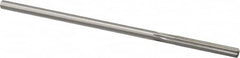 Made in USA - 0.197" High Speed Steel 6 Flute Chucking Reamer - Apex Tool & Supply