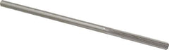 Made in USA - 0.1975" High Speed Steel 6 Flute Chucking Reamer - Straight Flute, 0.1895" Straight Shank, 1-1/4" Flute Length, 5" OAL - Apex Tool & Supply