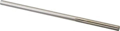 Made in USA - 0.2065" High Speed Steel 6 Flute Chucking Reamer - Straight Flute, 0.2016" Straight Shank, 1-1/4" Flute Length, 5" OAL - Apex Tool & Supply