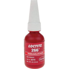 Loctite - 10 mL, Red, High Strength Threadlocker - Series 266 - Apex Tool & Supply