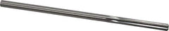 Made in USA - 0.21" High Speed Steel 6 Flute Chucking Reamer - Straight Flute, 0.2016" Straight Shank, 1-1/4" Flute Length, 5" OAL - Apex Tool & Supply