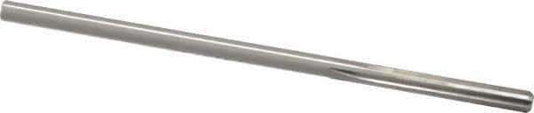 Made in USA - 0.2115" High Speed Steel 6 Flute Chucking Reamer - Straight Flute, 0.2016" Straight Shank, 1-1/4" Flute Length, 5" OAL - Apex Tool & Supply