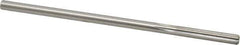 Made in USA - 0.214" High Speed Steel 6 Flute Chucking Reamer - Straight Flute, 0.2075" Straight Shank, 1-1/4" Flute Length, 5" OAL - Apex Tool & Supply