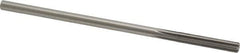 Made in USA - 0.215" High Speed Steel 6 Flute Chucking Reamer - Straight Flute, 0.2075" Straight Shank, 1-1/4" Flute Length, 5" OAL - Apex Tool & Supply