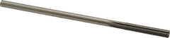 Made in USA - 0.218" High Speed Steel 6 Flute Chucking Reamer - Straight Flute, 0.2075" Straight Shank, 1-1/4" Flute Length, 5" OAL - Apex Tool & Supply