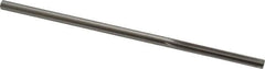 Made in USA - 7/32" High Speed Steel 6 Flute Chucking Reamer - Straight Flute, 0.2075" Straight Shank, 1-1/4" Flute Length, 5" OAL - Apex Tool & Supply