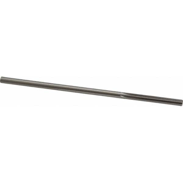Made in USA - 0.22" High Speed Steel 6 Flute Chucking Reamer - Apex Tool & Supply