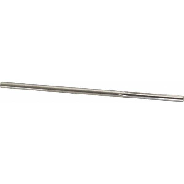 Made in USA - 0.2205" High Speed Steel 6 Flute Chucking Reamer - Apex Tool & Supply