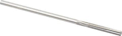 Made in USA - 0.2335" High Speed Steel 6 Flute Chucking Reamer - Straight Flute, 0.2173" Straight Shank, 1-1/2" Flute Length, 6" OAL - Apex Tool & Supply