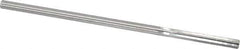 Made in USA - 0.2345" High Speed Steel 6 Flute Chucking Reamer - Straight Flute, 0.2265" Straight Shank, 1-1/2" Flute Length, 6" OAL - Apex Tool & Supply