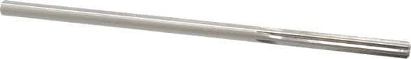 Made in USA - 0.2385" High Speed Steel 6 Flute Chucking Reamer - Straight Flute, 0.2329" Straight Shank, 1-1/2" Flute Length, 6" OAL - Apex Tool & Supply