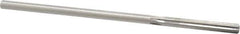 Made in USA - 0.2385" High Speed Steel 6 Flute Chucking Reamer - Straight Flute, 0.2329" Straight Shank, 1-1/2" Flute Length, 6" OAL - Apex Tool & Supply