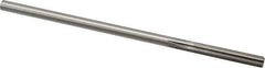 Made in USA - 0.2475" High Speed Steel 6 Flute Chucking Reamer - Straight Flute, 0.2329" Straight Shank, 1-1/2" Flute Length, 6" OAL - Apex Tool & Supply