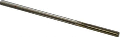 Made in USA - 0.258" High Speed Steel 6 Flute Chucking Reamer - Straight Flute, 1/4" Straight Shank, 1-1/2" Flute Length, 6" OAL - Apex Tool & Supply