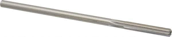 Made in USA - 0.2585" High Speed Steel 6 Flute Chucking Reamer - Straight Flute, 1/4" Straight Shank, 1-1/2" Flute Length, 6" OAL - Apex Tool & Supply