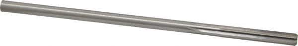 Made in USA - 0.2615" High Speed Steel 6 Flute Chucking Reamer - Straight Flute, 1/4" Straight Shank, 1-1/2" Flute Length, 6" OAL - Apex Tool & Supply