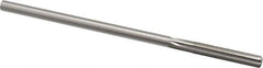 Made in USA - 0.262" High Speed Steel 6 Flute Chucking Reamer - Straight Flute, 1/4" Straight Shank, 1-1/2" Flute Length, 6" OAL - Apex Tool & Supply