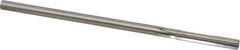 Made in USA - 0.264" High Speed Steel 6 Flute Chucking Reamer - Straight Flute, 1/4" Straight Shank, 1-1/2" Flute Length, 6" OAL - Apex Tool & Supply